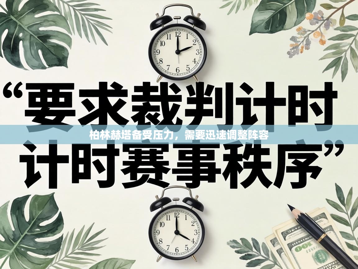 柏林赫塔备受压力，需要迅速调整阵容  第1张